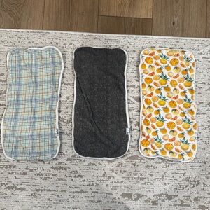 Copper Pearl Premium Burp Clothes - Citrus